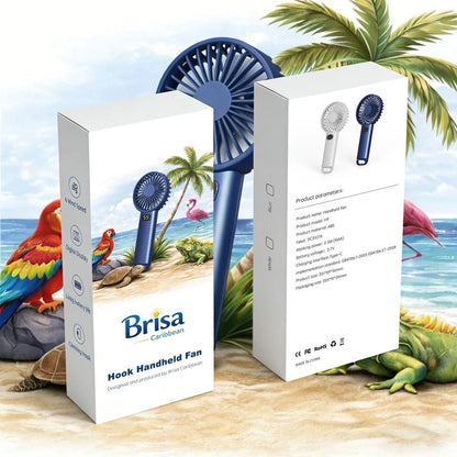 Brisa Caribbean Handheld Fan