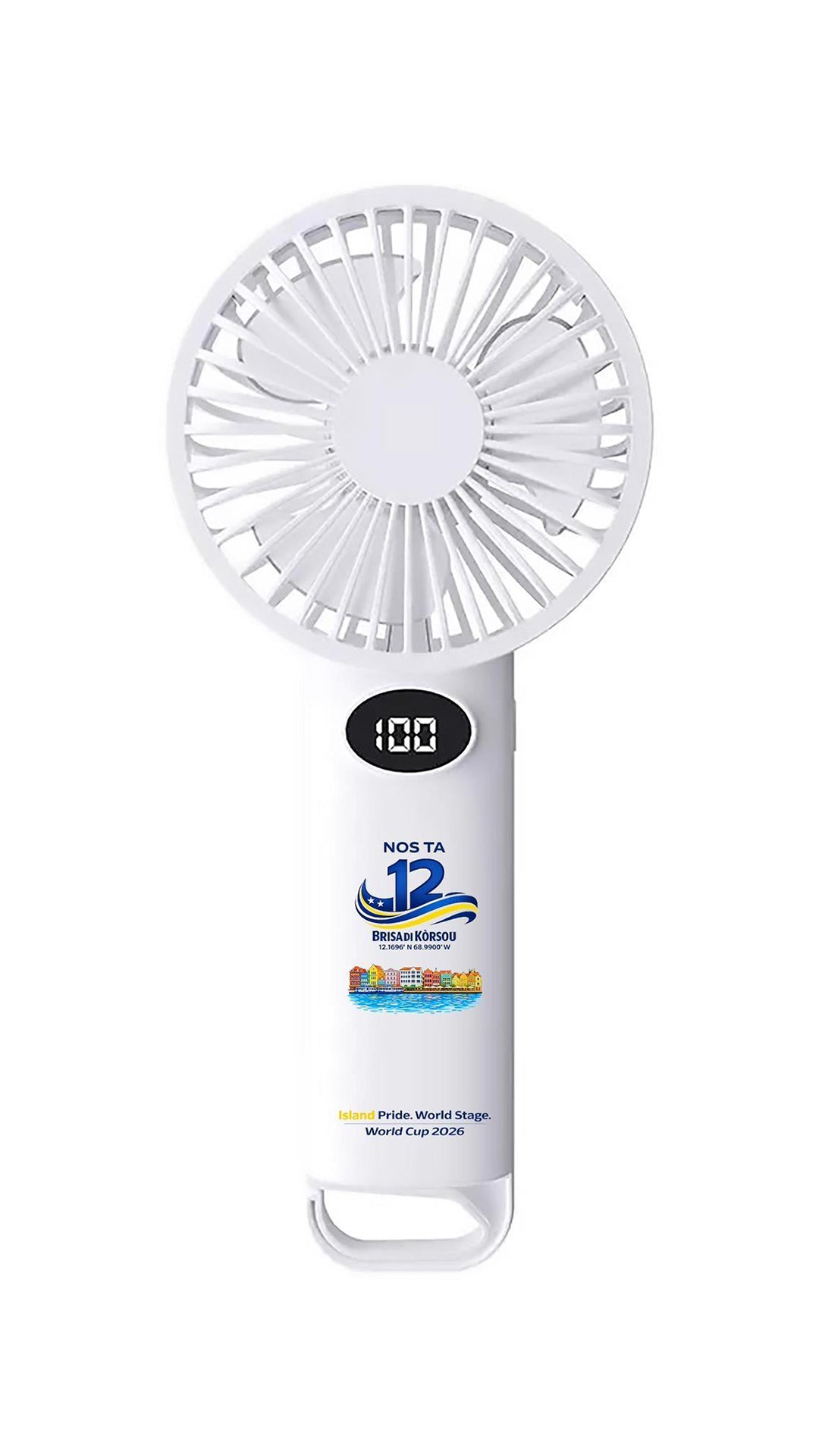Nos Ta 12 Handheld Fan (Blue Wave Edition)