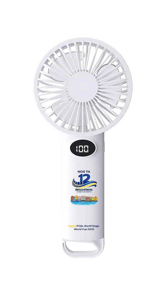 Nos Ta 12 Handheld Fan (Blue Wave Edition)